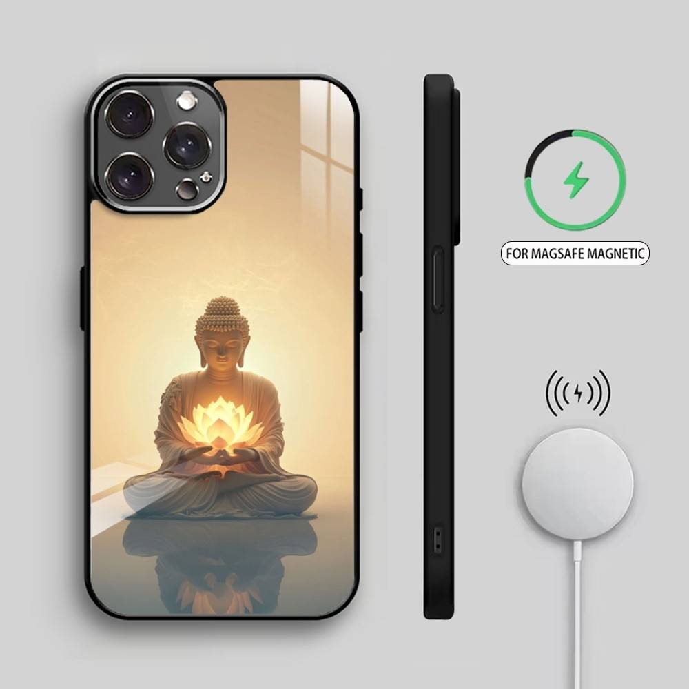 S-Shakyamuni Buddha   Phone Case For iPhone17,16,15,14,13,12,11 Plus,Pro Max Magnetic For Magsafe Wireless Charging