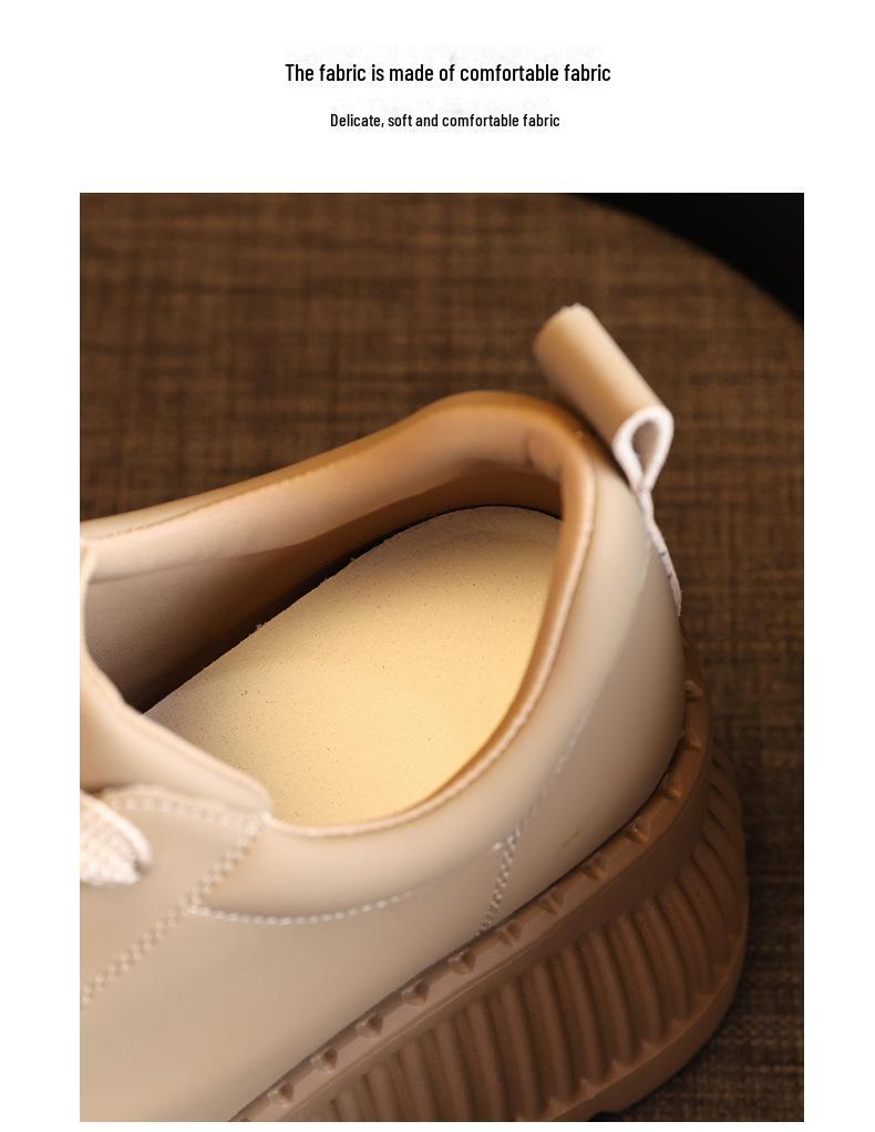 Dámské tenisky na platformě s výškou - Kolekce podzim 2024, Sportovní a ležérní obuv s měkkou silnou podrážkou, Styl 8305-1