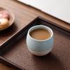 Japanese Ceramic Teacup - Retro Kiln-Glazed Pottery for Tea or Coffee
