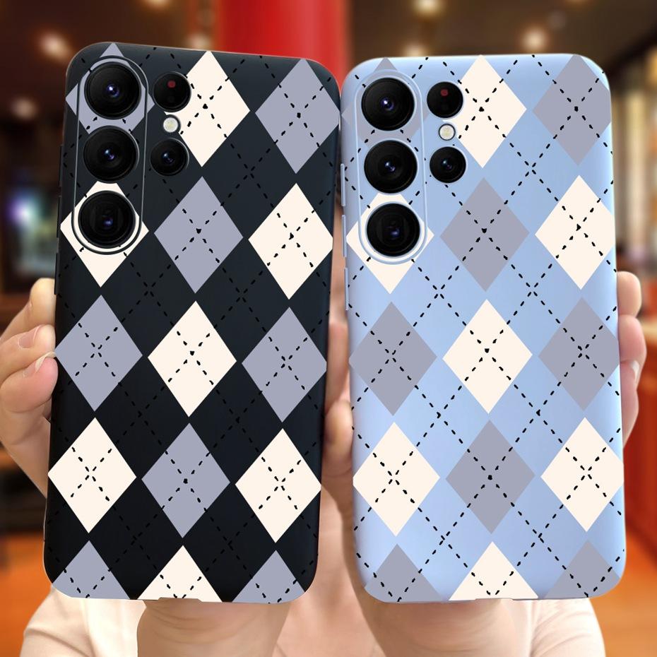 Silicone Case For Samsung S23 Ultra 5G Phone Cases Lovely Printing Soft TPU Cover For Samsung Galaxy S23 S 23 Plus S23+ Coque