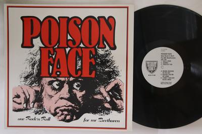 LP Record POISON FACE - One Rock'n Roll For Mr Beethoven NUTALP002 MADHOUSE Finland Rock Used