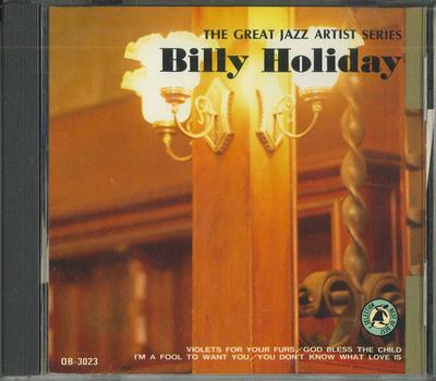 CD VARIOUS  Billy Holiday OB3023 DAIICHI KIKAKU Japan Jazz Used