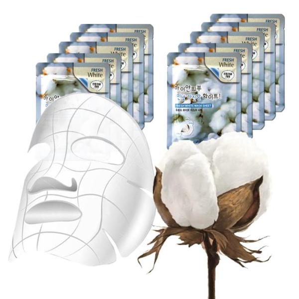 

3W Clinic Whitening High-Adhesion Cold-Heat Mask Sheet 10 Sheets Travel Beauty (10931175) 10 sheets of this product
