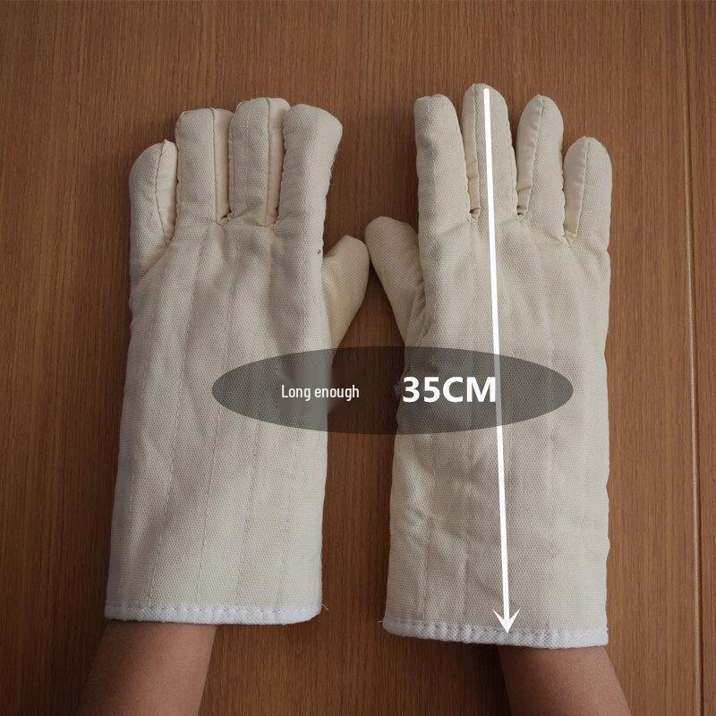 Allies Extended Five-Finger High-Temperature Rubber Gloves