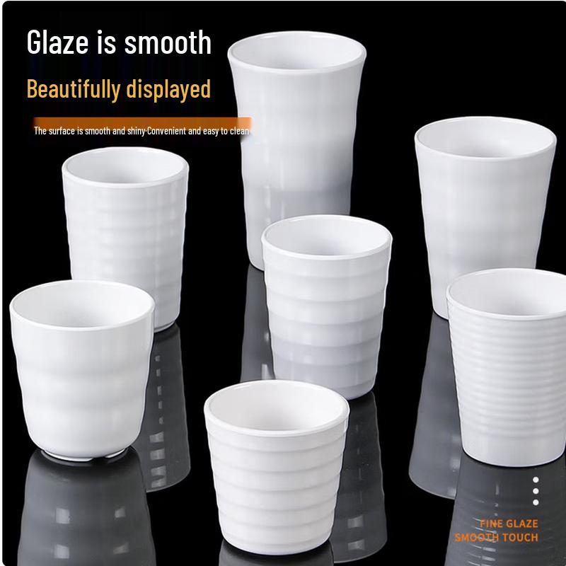 Taisun H-060 White Melamine Drinking Cup