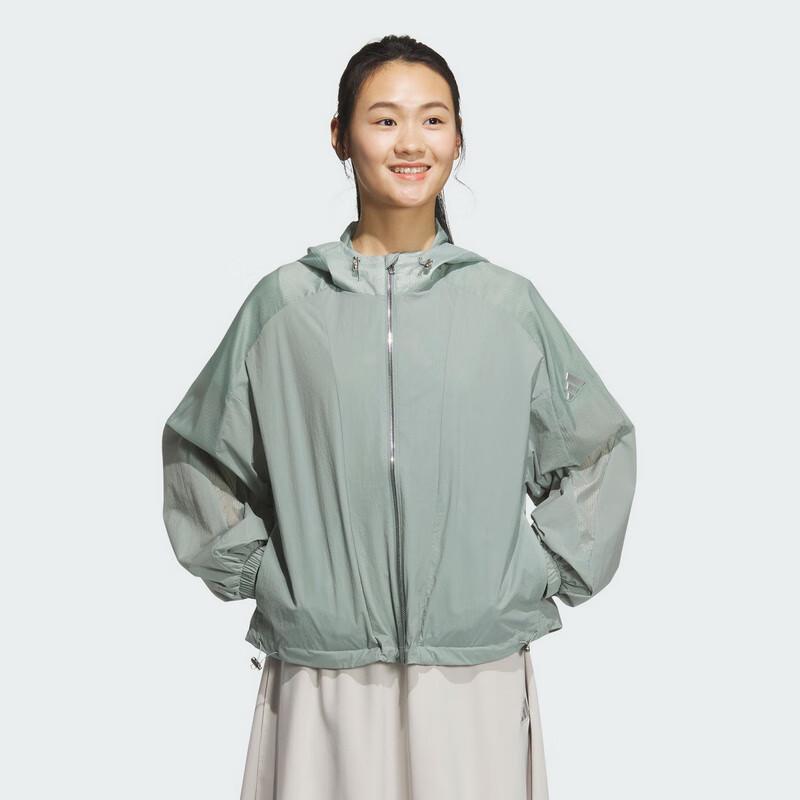 Adidas Women s Sport Casual Hooded Jacket JZ1657 A/S