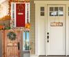 Inkdotpot Welcome Sign Front Door Decorations Hanging Rustic Wood Seasonal Holiday Ornaments Housewarming GiftWall Hanging 17" Inches