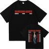 Heißer Verkauf Damiano David Lustige Kleine Ängste Welttournee Poster Grafikdruck T-Shirt Herren Damen Streetwear Harajuku Hip Hop Locker Lässig Übergroßes Oberteil