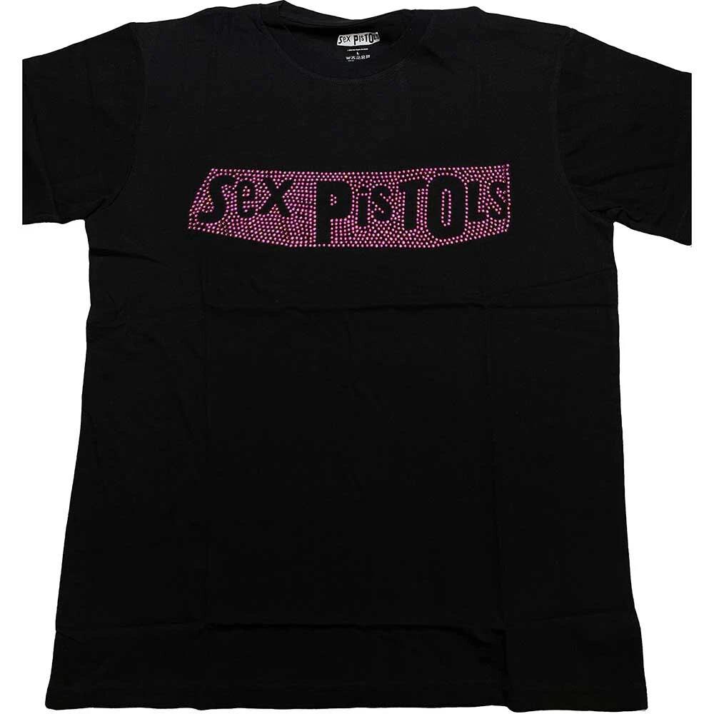 Sex Pistols - Logo-Diamante - Black T-shirt XXXXL