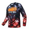 Men’s Fishing Jersey Shirt Protection Long Sleeve Cycling Hiking Outdoor Tee