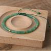 Green Aventurine Bead Bracelet Adjustable High Quality Minimalist Bracelet Natural Stone Dainty Bracelet Gemstone