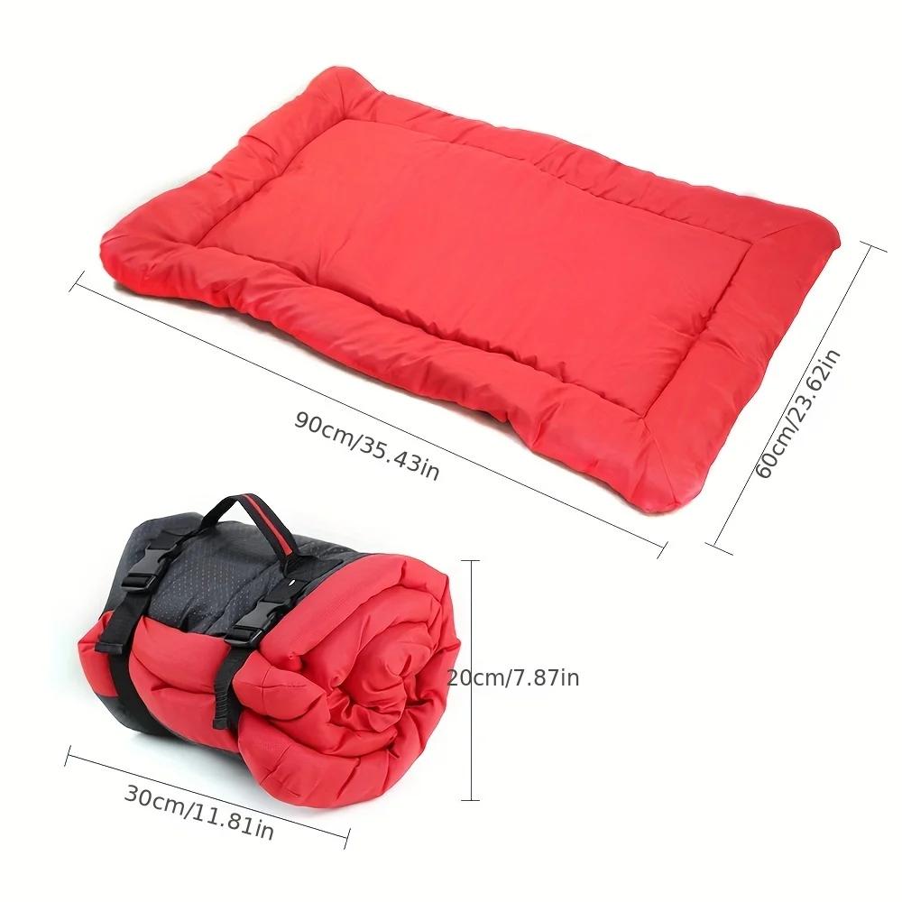 For Waterproof Anti Slip Pet Bed Cushion Washable Dog Outdoor Matteress Pet Supplies