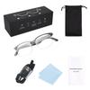 AI Powered Language Translator Glasses Eyewear Wireless Connection Comfortable Wear International Travel Gear 8 Hour Use