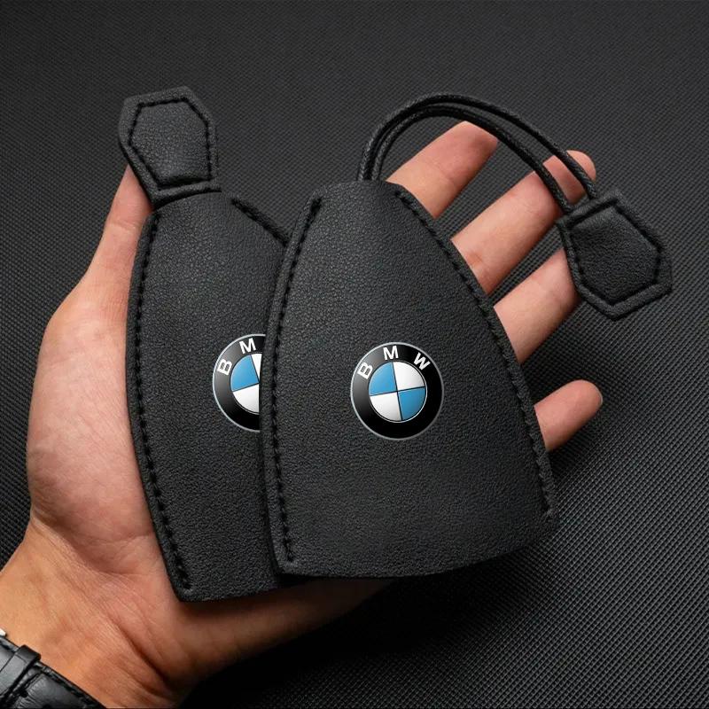 1Pcs Car Key Protection Shell Bag Car Key Case Cover Car Keychain For BMW M E34 E36 E60 E90 E46 E39 E70 F10 F20 F30 X5 X6 X1 M3