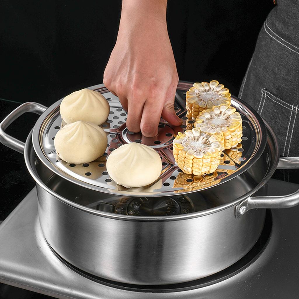 Stainless Steel Steaming Rack Wide Application Easy To Clean Grease Proof Long Lasting Canning Rack Kitchen Accessories