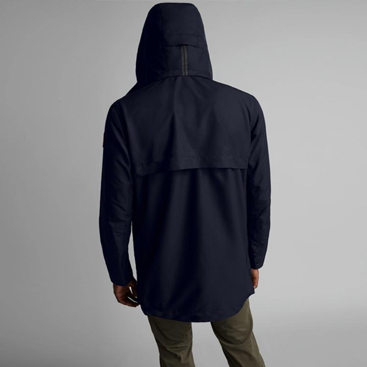 Canada Goose Trench Coat Men's Dark Blue 2409M-67