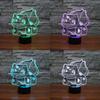 Volleyball 3d Led Night Light Touch Control Home Decor Gift For Teens