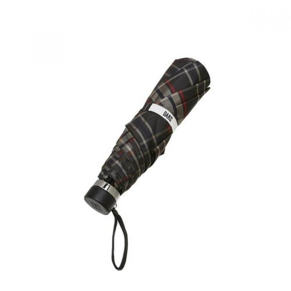 Daks Brown Sepia Check 3 Fold Umbrella  Also For Sunshade  Dbum5e833s2