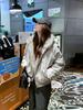 Zuoshandiao Women's Short Cotton Padded Jacket 2025: New Winter Velvet Plus Thick Parka for Small Frames – Unisex Option Available