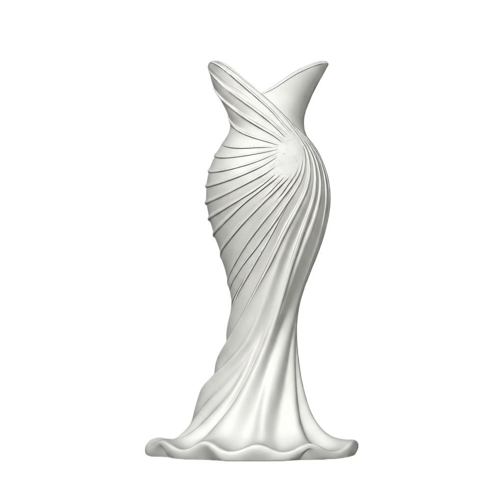 Decorative Flower Vase Minimalist Home Tabletop Floral Container