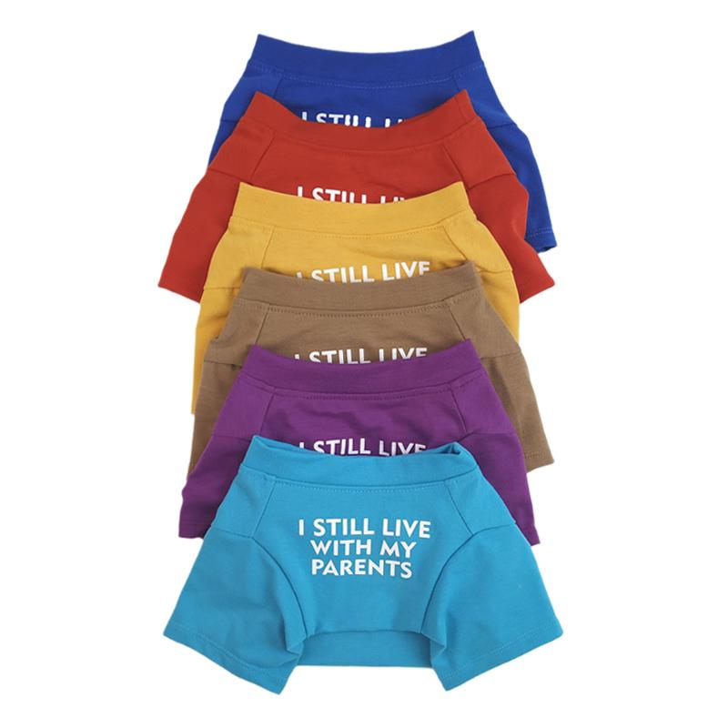 Fashion French Bulldog Pug Vest Shirt Summer Pet Dog Clothes for Small Dogs Corgi Shiba Inu Poodle Mascotas Clothing Cat T Shirt