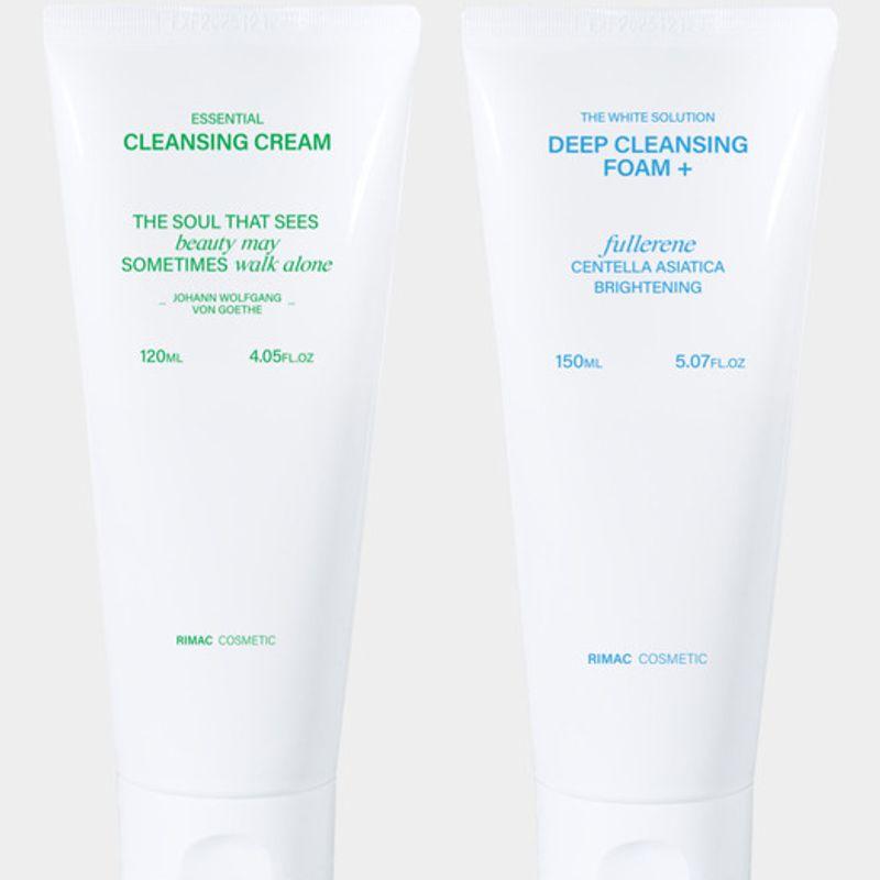 RIMAC Cleansing Cream & Cleansing Foam Set