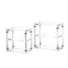 1 Set Acrylic Dust-Proof Showcase & Storage Organizer Box 1/64 Diecast Model Car Display Case With Cover For Minigt Tomica