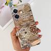 For Oppo A3x A3 Pro Phone Case Soft Silicone Back Cover Flower Butterfly Love Heart Slim Matte Funda OppoA3 A3Pro OppoA2 CPH2683
