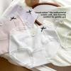 Women's Spring and Summer Cotton 10A Antibacterial Extended Inner Breathable Non-trace Stretch Briefs