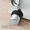 Bunggou 58mm Coffee Dosing Cup, Sniffing Mug, Wear-Resistant Stainless Steel Coffee Dosing Cup for Espresso Machines - Silver, Durable