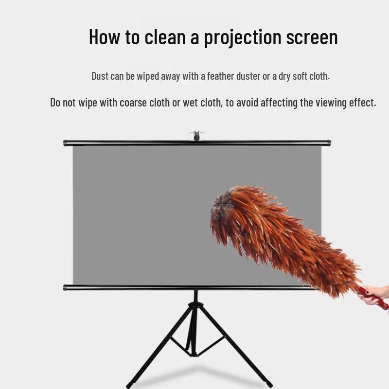 Blue Caihe Stand Anti-Light Projection Screen