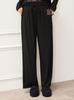 Gelato Pique Robuchon Long Pants PWCP254307 Black Joël One-Point Women's
