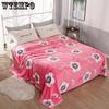 Thick and Breathable Single-layer Blankets Autumn and Winter Household Goods Flannel Sheets Warm Blankets Soft Sheets