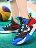 Breathable Mesh Anti-Slip Basketball Shoes for Kids, Teens, and Adults - Korean Style Fashion, Unisex Trendy Sports Sneakers