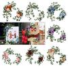 2Pcs Wedding Arch Flowers Beautiful Realistic Rustic Ornament Artificial Rose Flower for Window Home Ceremony Backdrop Party