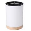 Large Round Detachable Draining Chopstick Holder with Three Compartments