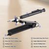 Multi-function Scribing Ruler Contour Gauge Scribe Compass Carpentry Graffiti Line Measuring Hand Tools Woodworking Construction