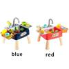 Kitchen Sink Toys, 28-Piece Electric Dishwasher Toy for Kids with Running Water