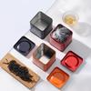 1 Pcs Mini Empty Tea Tin Can Household Green Black Tea Sealed Jar Portable Home Small Tea Packaging Box Metal Storage Cans