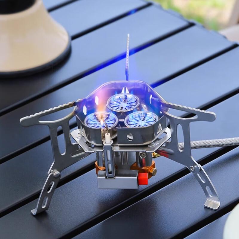 Youqi Outdoor Three-Head Portable Gas Stove