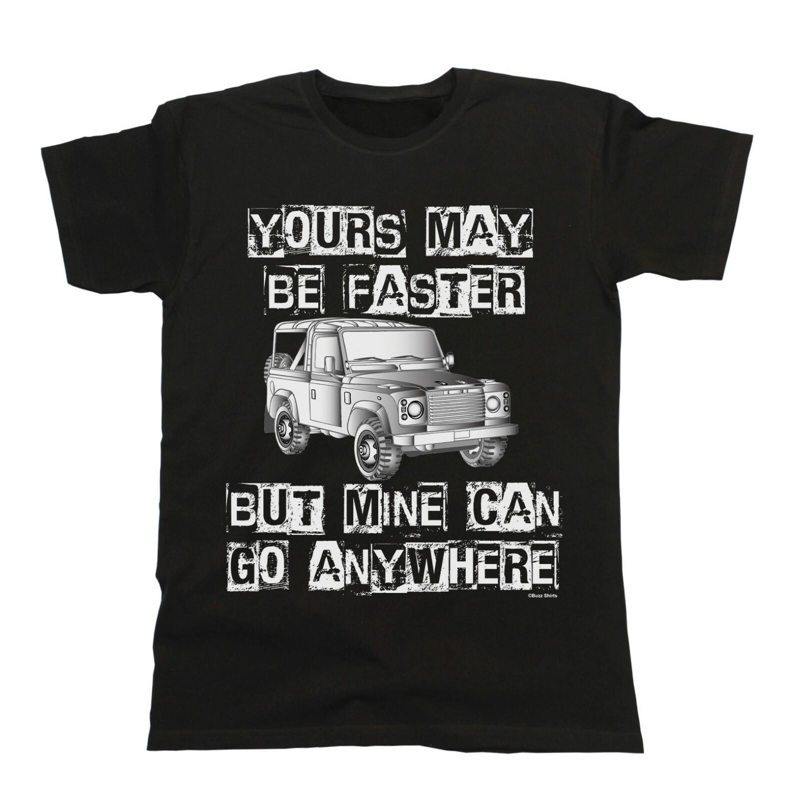 4 x 4 Truck T-Shirt Mens Womens Tees Top Mens  Mine Can Go Anywhere Off Road Car Christmas 3XL