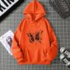 Autumn Winter Women's Thickened Fleece Hoodie Casual Long Sleeve Fashion Outerwear Printed Sweatshirt Comfortable
