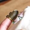Finger Protector Thimble Ring Handworking Needle Thimble Needles Craft DIY Sewing Tools Accessories