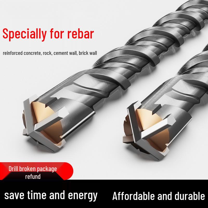 

Electric Hammer Drill Bit for Concrete: Round & Square Shank, Wall Penetration, Rotary Head, Through-Wall, Extended Other