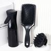 3-piece Hair Styling Tool Set, Including 200ml Spray Bottle, Airbag Massage Comb and Shampoo Brush, Special for Real Hair Wigs