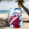 Beach Towel with Inuyasha Pattern - soft,absorbent,machine washable Lightweight&Modern,swimming,Travel Essentials