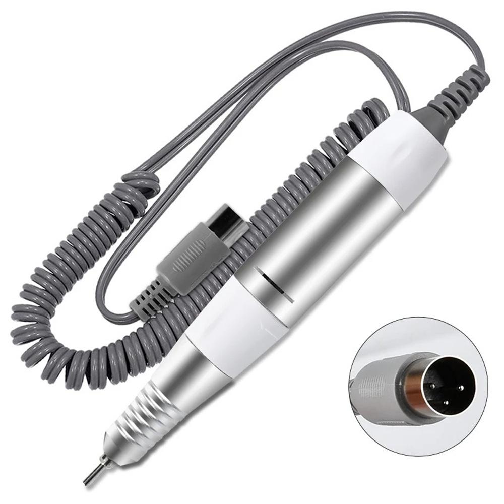 

Professional Electric Nail Drill Handle Stainless Steel Nail Art Drill Pen Handle Nail Files Polish Grind Manicure Drill Tools
