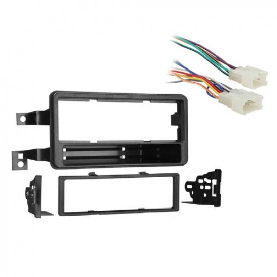Fits Toyota Tundra Double Cab 2004-2005 Single DIN Harness Radio Dash Kit