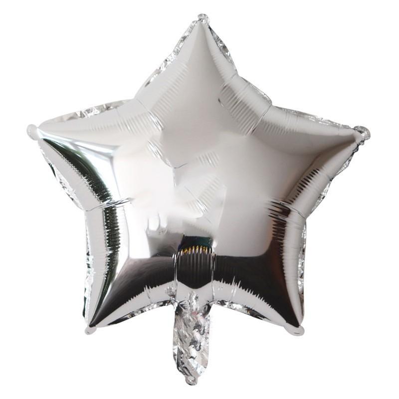5 Inch Star Shaped Foil Balloons 50 Pieces Durable Lightweight Party Decorations Suitable for Various Events and Celebrations