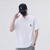 Updated Summer Mens POLO Blouse Mens Short-sleeved Lapel T-shirt Short Top